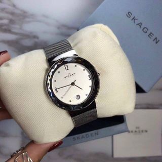 ĐỒNG HỒ SKAGEN NỮ BẠC CAO CẤP XINH