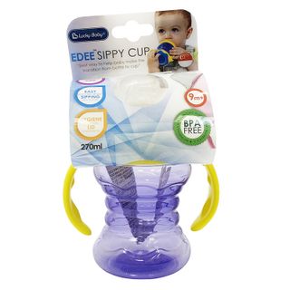 Bình uống nước chống sặc Lucky Baby có tay cầm giá sỉ