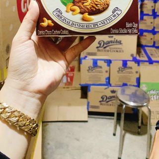 BÁNH DANISA 90G HẠT ĐIỀU SIÊU NGOM