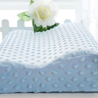 Gối Cao Su Non Chống Đau Cổ, Vai, Gáy, Thành Phần 100% Cao Su Tự Nhiên, Siêu Mềm Mại