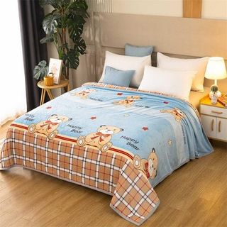 Chăn Lông Tuyết Muji Cao Cấp, Mềm Mịn, Dễ Giặt, Mau Khô, Độ Bền Cao