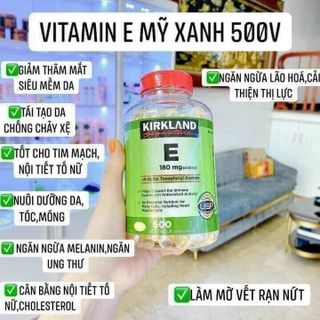 VITAMIN E MỸ 400Iu 500v giá sỉ