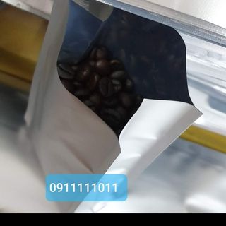 Túi 4 biên mờ size 11*24.5cm đựng 250gr cà phê