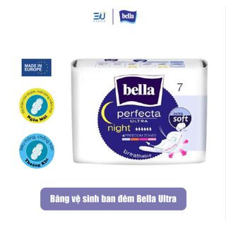 Băng vệ sinh ban đêm BELLA dạng dán 7 miếng - Tétra Medical giá sỉ