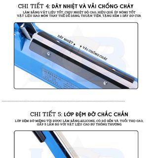Máy Hàn Miệng Túi Dập Tay FS400