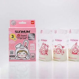 Túi trữ sữa Sunmum 100ml mẫu 2021