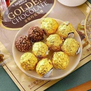 Kẹo Socola Hongya Golden Chocolate Hộp 208g