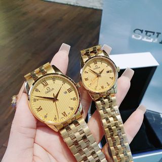 ĐỒNG HỒ OMEGA COUPLE NEW SALE SỐC