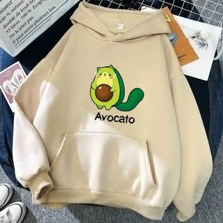 Áo hoodie nỉ ngoại avocato mềm form 70kg siêu đẹp