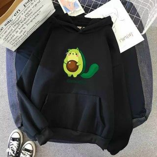 Áo hoodie nỉ ngoại avocato mềm form 70kg siêu đẹp