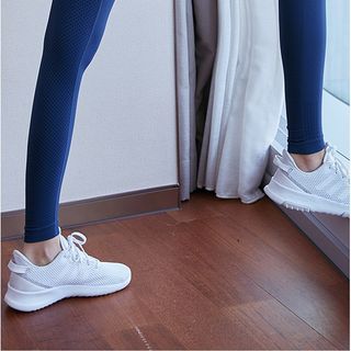 Quần dài legging cap cao nữ tập gym yoga aerobic chạy bộ nữ AMI MEDEA nâng mông tôn vòng 3
