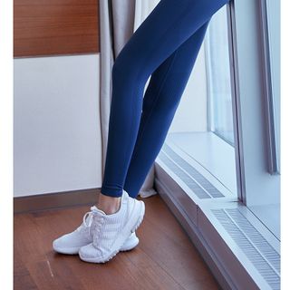 Quần dài legging cap cao nữ tập gym yoga aerobic chạy bộ nữ AMI MEDEA nâng mông tôn vòng 3