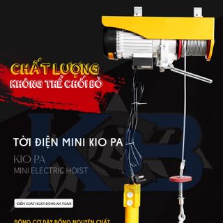 Tời Điện PA200 - Tời xây dựng