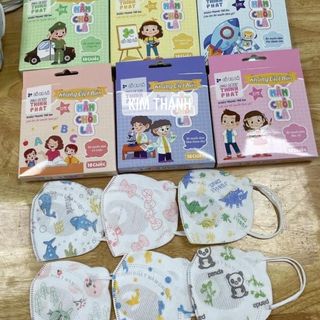 Khẩu Trang em bé Mầm Chồi Lá Thịnh Phát
