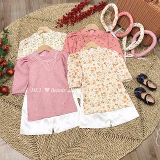 ÁO DÀI NHUNG CHO BÉ MẪU MỚI giá sỉ
