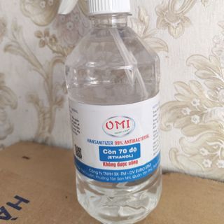 Cồn omi 0,5l 70độ , 90 độ