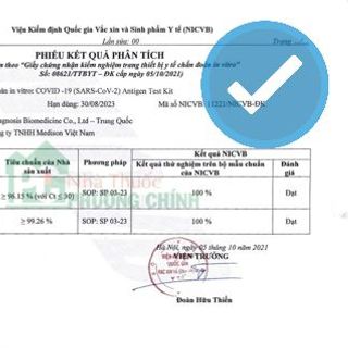 Kit test nước bọt Covid-19 Antigen Rapid EDiagnosis