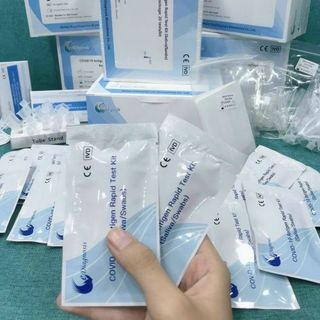 Kit test nước bọt Covid-19 Antigen Rapid EDiagnosis