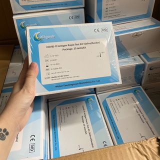Kit test nước bọt Covid-19 Antigen Rapid EDiagnosis