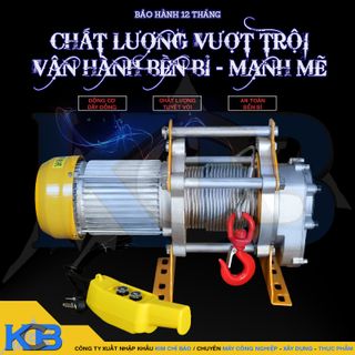 Tời Nhanh SGQZ 250-500kg - Tời Xây Dựng