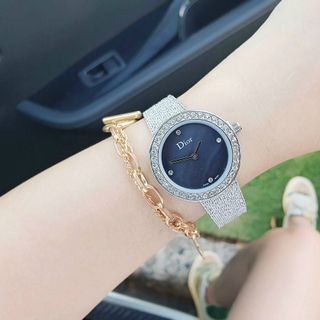 ĐỒNG HỒ DlOR LƯỚI NỮ XINH XINH