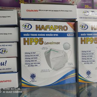 Khẩu trang N95 Hafapro 5 lớp kháng khuẩn cao cấp