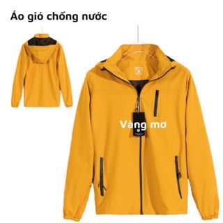 Áo gió nam nữ kiểu dáng 3 khoá lót lưới chống nước giá sỉ