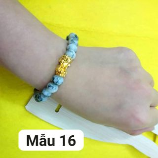 Nhiều màu chuỗi đeo tay mix tỳ hưu