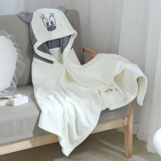 Khăn tắm cho bé áo choàng tắm có mũ cotton lông cừu dày dặn thấm hút tốt Hồ Lô Kids