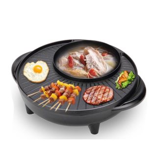 BẾP LẨU NƯỚNGĐA NĂN 2 in 1 VỪA NƯỚNG VỪA LẨU 2 VÙNG NHIỆT,