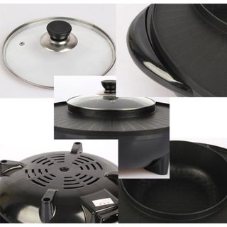 BẾP LẨU NƯỚNGĐA NĂN 2 in 1 VỪA NƯỚNG VỪA LẨU 2 VÙNG NHIỆT,