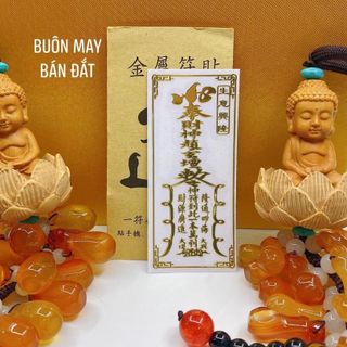 Linh phù miếng dán lưng điện thoại thần tài mở lộc