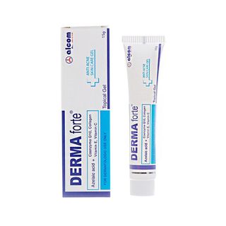 Kem mụn Derma forte - Gel giảm mụn giảm thâm Derma Forte 15g
