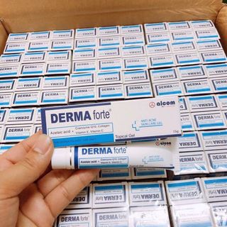 Kem mụn Derma forte - Gel giảm mụn giảm thâm Derma Forte 15g