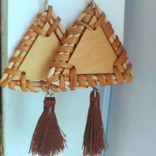 Hoa tai mây tre đan thủ công cao cấp tiêu chuẩn xuất khẩu