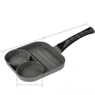 Chảo chiên trứng 2 ngăn