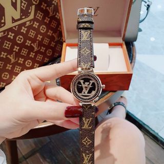 ĐỒNG HỒ L V DA NỮ CAO CẤP MẶT XOAY