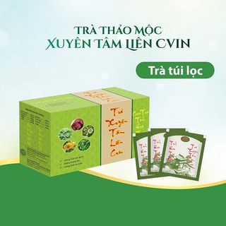 Trà xuyên tâm liên CVIN - Hộp nhỏ - 30 gói