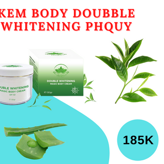 KEM BODY DOUBLE WHITENING PHQUY DƯỠNG TRẮNG TOÀN THÂN