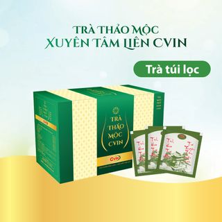 Trà xuyên tâm liên cvin - Hộp 30 gói