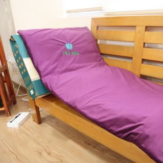 Thảm Ngải Cứu JVJ Spa màu tím màu + xanh