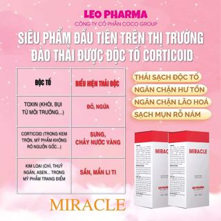 TÁI TẠO MIRACLE SKIN MỤN-NÁM-THÂM-TÀN NHANG-SẸO RỖ 50ml.