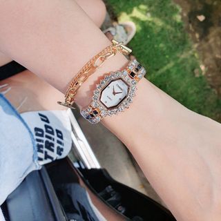 ĐỒNG HỒ THỜI TRANG FULL ĐÁ NỮ