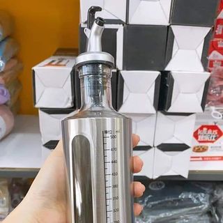 Bình dầu ăn inox có vòi