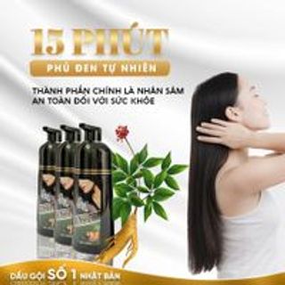 Dầu Gội Phủ Bạc SIN HAIR Nâu