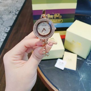 ĐỒNG HỒ COACH KIỀNG VIỀN HỘT XINH