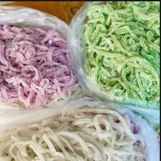 Thạch sắn dây sợi. Làm topping trà sữa