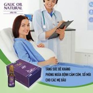 [Nguyên Sinh Group]Dầu Tỏi Galic Oil Natural (Hộp X 01 Chai 30 ml)