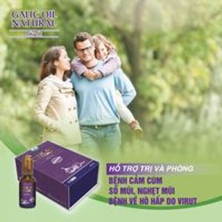 [Nguyên Sinh Group]Dầu Tỏi Galic Oil Natural (Hộp X 01 Chai 30 ml)