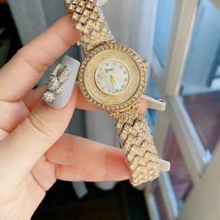 ĐỒNG HỒ DlOR NỮ ĐÁ RƠI XINH XINH